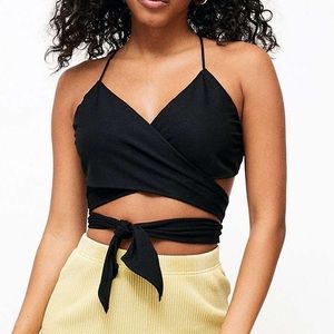 Urban Outfitters All Tied Up Convertible Wrap Top